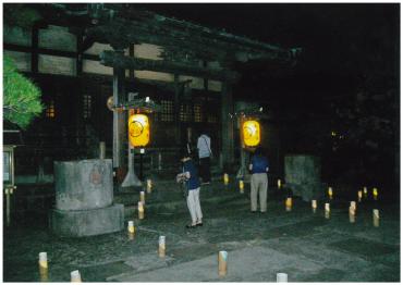 松龍寺での初詣