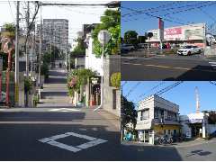 親しみのある勝手通り　小金の小路（街道裏通り）