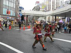 松戸まつり　甲冑隊