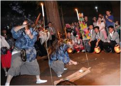 上本郷　三匹の獅子舞