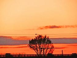 師走の夕暮れ、古ヶ崎周辺散歩