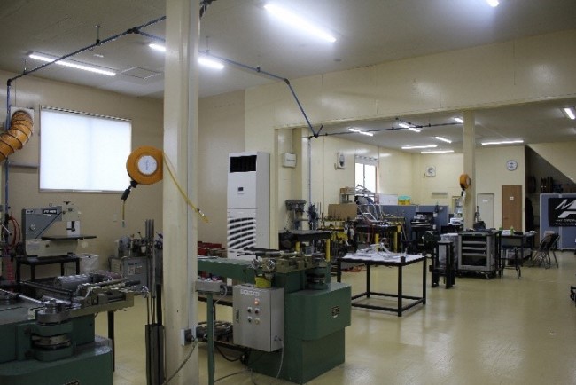 松永製作所の修理工場の写真