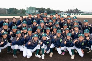 専修大学松戸高等学校野球部の集合写真