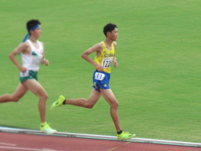中学時代の陸上大会