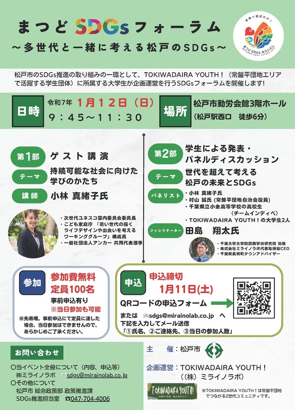 まつどSDGsフォーラム