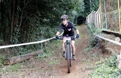 マウンテン競技に挑む早瀬さん