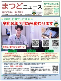 まつどニュース1面