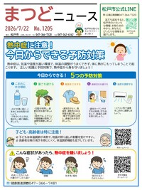 まつどニュース1面
