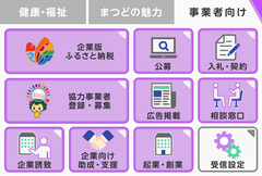 事業者向けメニューの画像