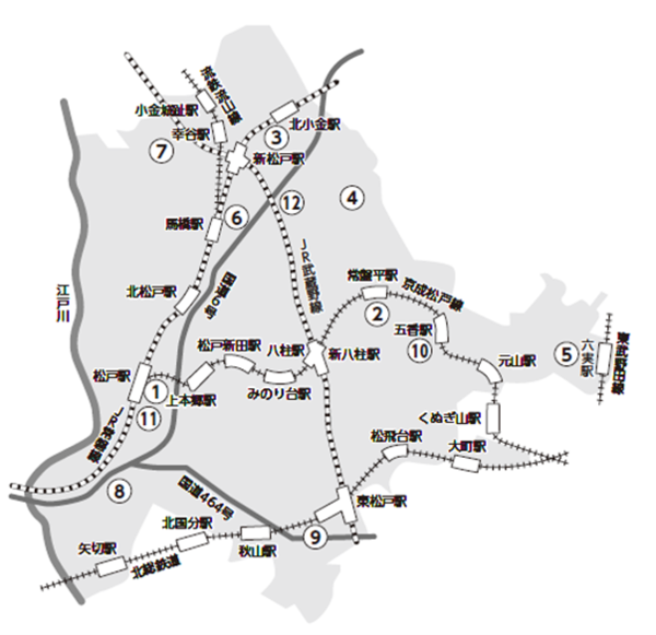 期日前投票所地図