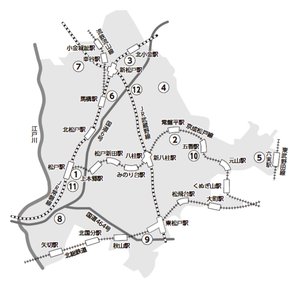 期日前投票所地図