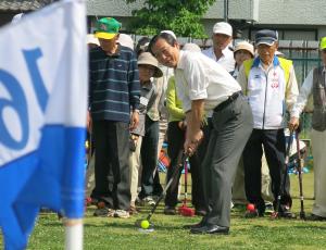 平成27年度グラウンド・ゴルフ協会　春季市長杯大会