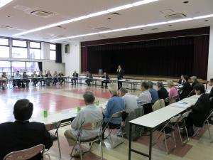 新松戸地区市政懇談会　