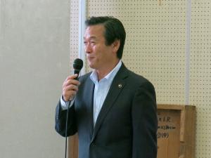 本庁地区市政懇談会　市長挨拶