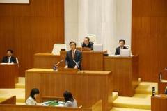 平成22年7月臨時議会の様子