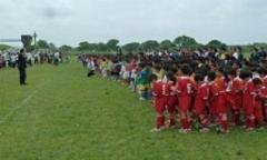 少年サッカー大会の写真