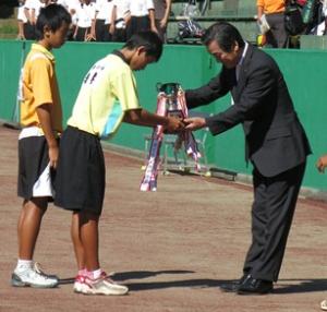 松戸市長旗争奪関東近県中学生ソフトテニス松戸オープン大会1