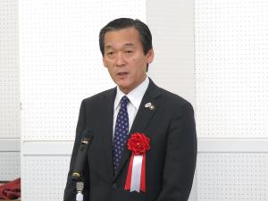 市長の挨拶写真