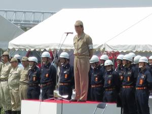 東葛中部地区連合水防団水防演習-1