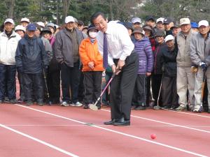 松戸市グラウンド・ゴルフ協会 平成26年度「市民ＧＧチャンピオン大会」-2