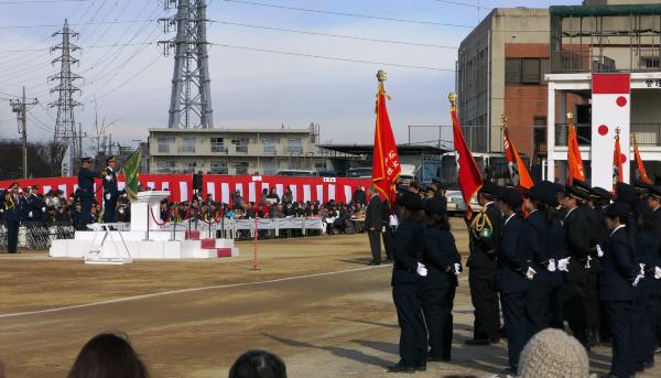 市長表彰授与の様子