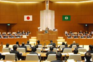 平成29年松戸市議会12月定例会全体の様子