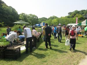 緑と花のフェスティバル2018会場の様子