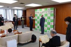 表彰式の様子