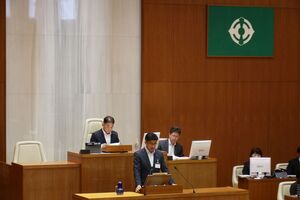 臨時会の様子