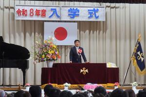 松戸市立相模台小学校入学式の様子