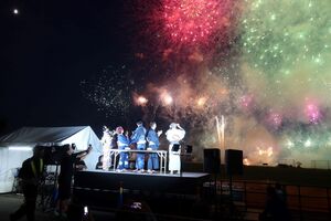 花火大会の様子