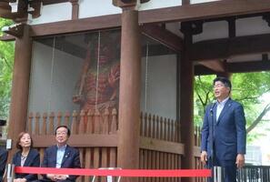 第21回 小金宿ぶらり市　開会式の様子