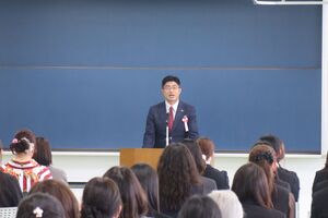 卒業式の様子