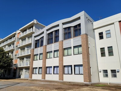 松戸市立松戸高等学校外壁改修その他工事　写真