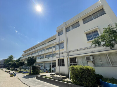 松戸市立牧野原小学校外壁改修工事　写真