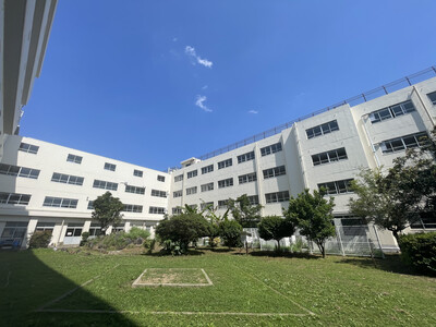 松戸市立牧野原小学校外壁改修工事　写真