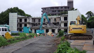 建物の解体工事