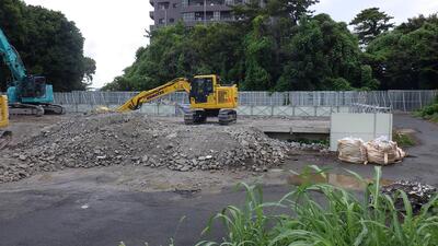 職員宿舎の建物解体工事（8/8）