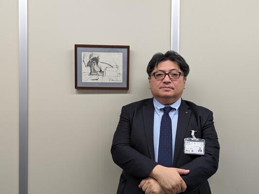 藤谷部長の写真