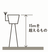 高さ15メートルを超える水槽等