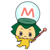 ホームページキャラクターまつまつのイラスト