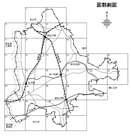 図郭割図