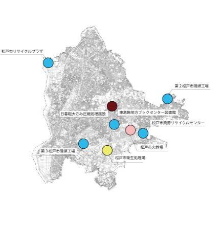 その他の都市計画施設の地図
