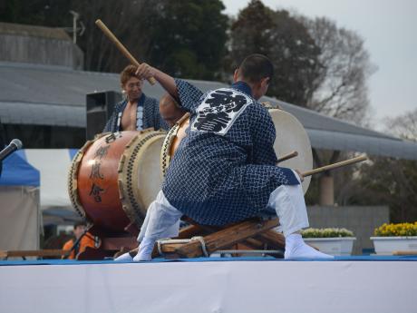 松戸モリヒロフェスター和太鼓の公演ー